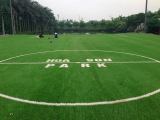 Sân bóng nhà máy gạch Hoa Sơn - Bắc Ninh