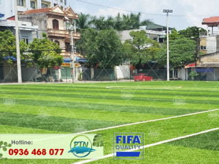 Sân bóng cỏ nhân tạo tại Phường Gia Sàng, TP Thái Nguyên