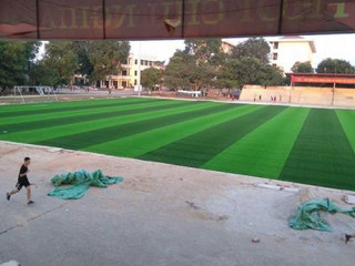 Sân bóng trường CĐ Nhân Dân Sóc Sơn