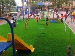 Sân chơi trường mầm non Hoa Hồng