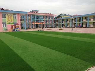 Thi công sân chơi mầm non ban mai