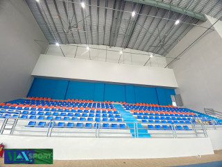 Thi công khán đài trường Quốc Tế Him Lam - Bắc Ninh