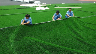 Thi công cỏ nhân tạo tiêu chuẩn Quốc tế