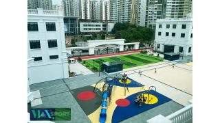 Sàn cao su EPDM giảm chấn - giải pháp tối ưu cho khu vui chơi