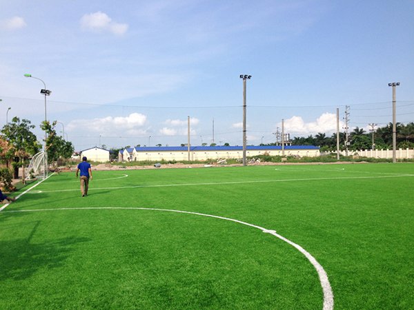 Dự án sân cỏ nhân tạo Trường công nghệ kinh doanh - Đền Đô - Bắc Ninh