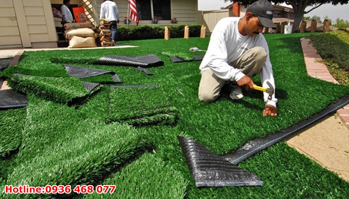 Bảo dưỡng cỏ nhân tạo tại Hưng Yên
