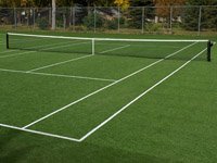Tìm hiểu sân tennis cỏ nhân tạo gồm những gì?